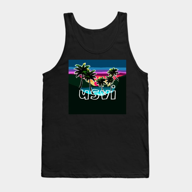 USVI sunset Tank Top by colleendavis72